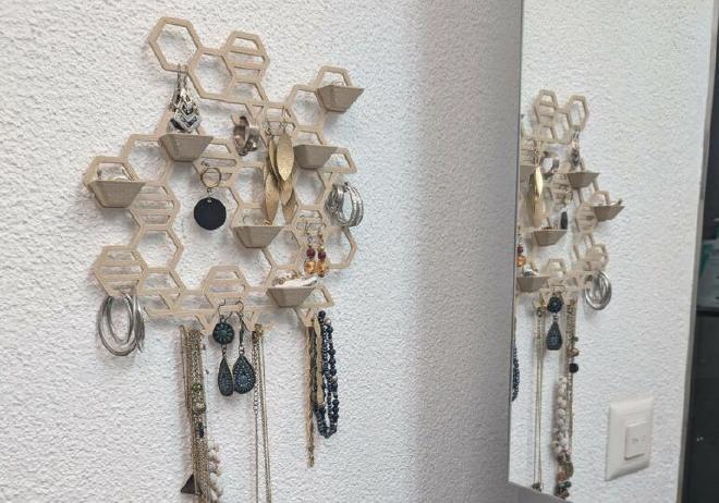 Honeycomb Jewelry Holder